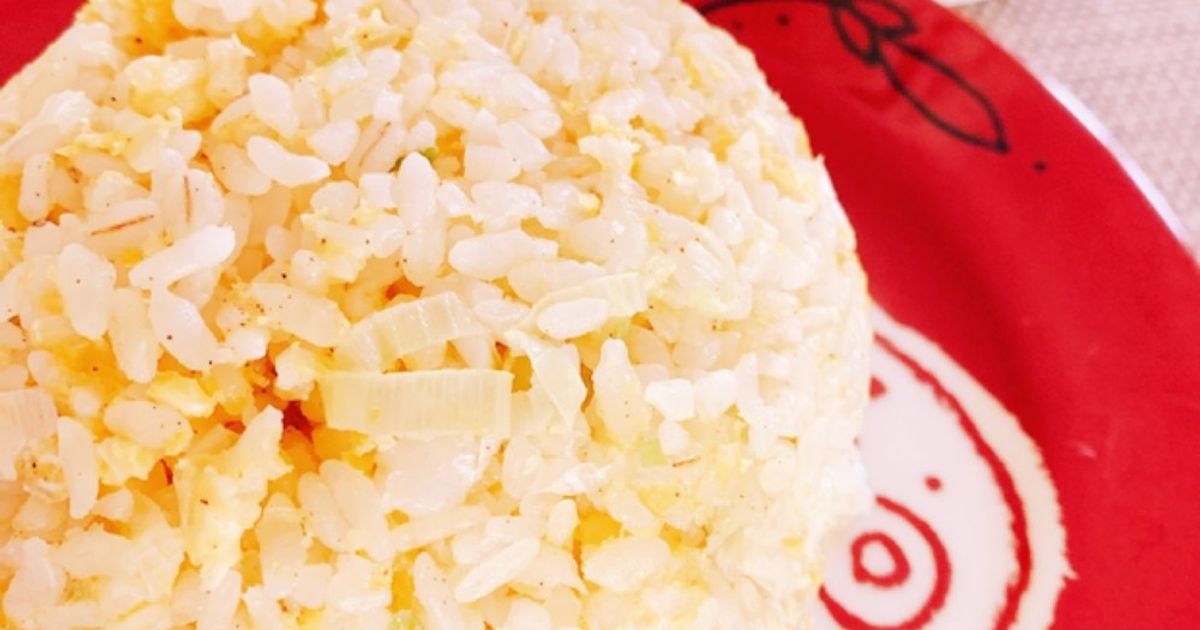 簡単♪♪卵なしでパラパラチャーハン