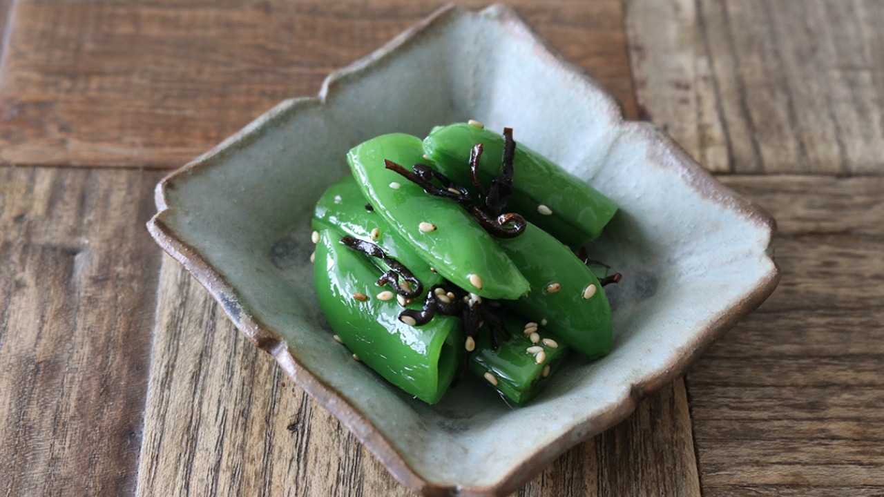 火を使わず簡単！スナップえんどうの電子レンジ加熱テク&和えるだけレシピ3選季節の食材のHOW TOアマノフーズ公式ブランドサイト