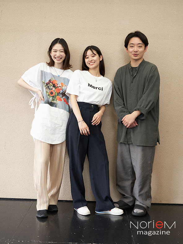 森田想さん＆岡本夏美さん＆山西竜矢さんへインタビュー!! ある家族に訪れた幻想的な夏の一幕を綴る、ピンク・リバティ『点滅する女』 - NorieM 