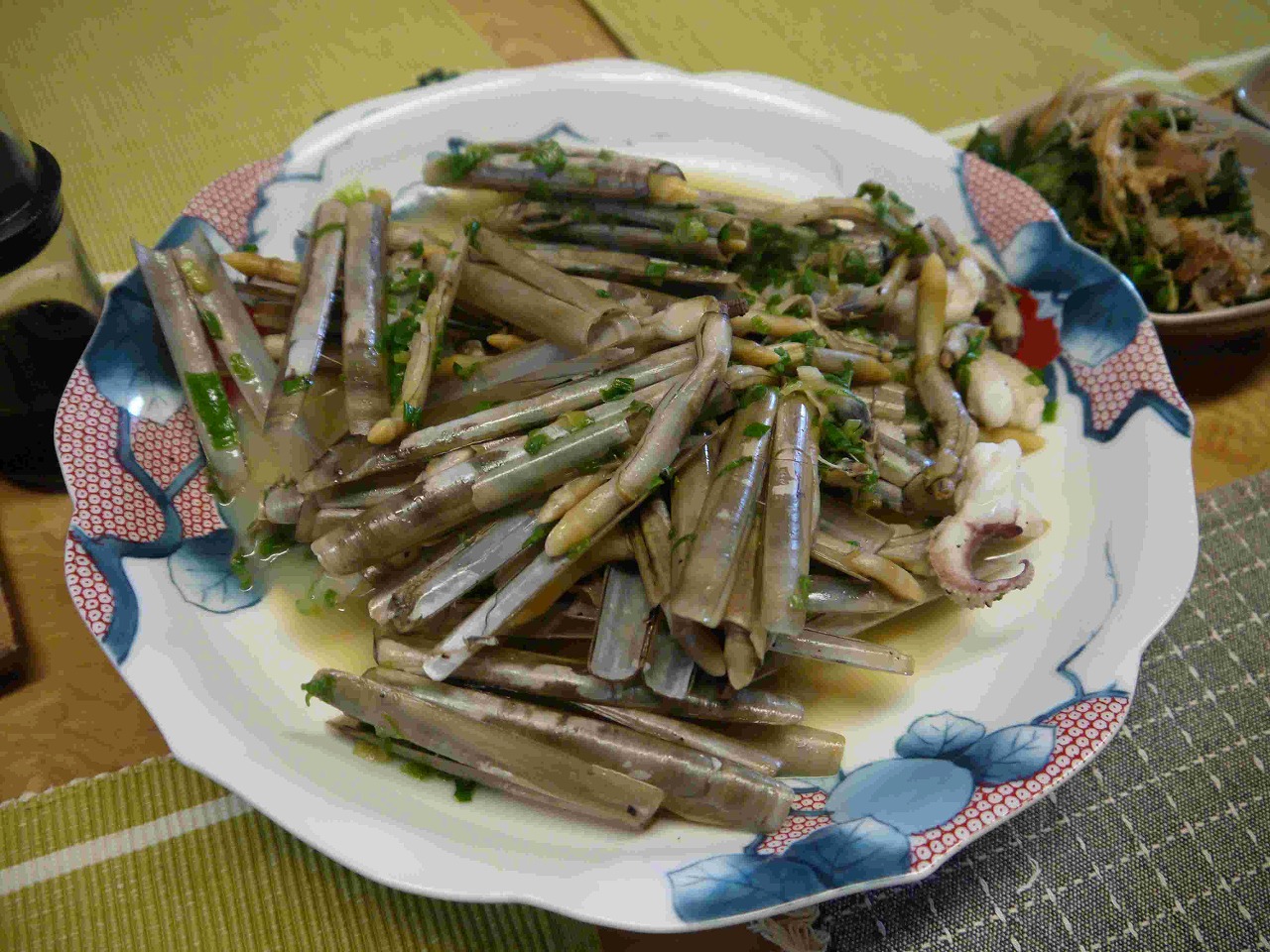 マテガイの酒蒸し自宅居酒屋 勇士