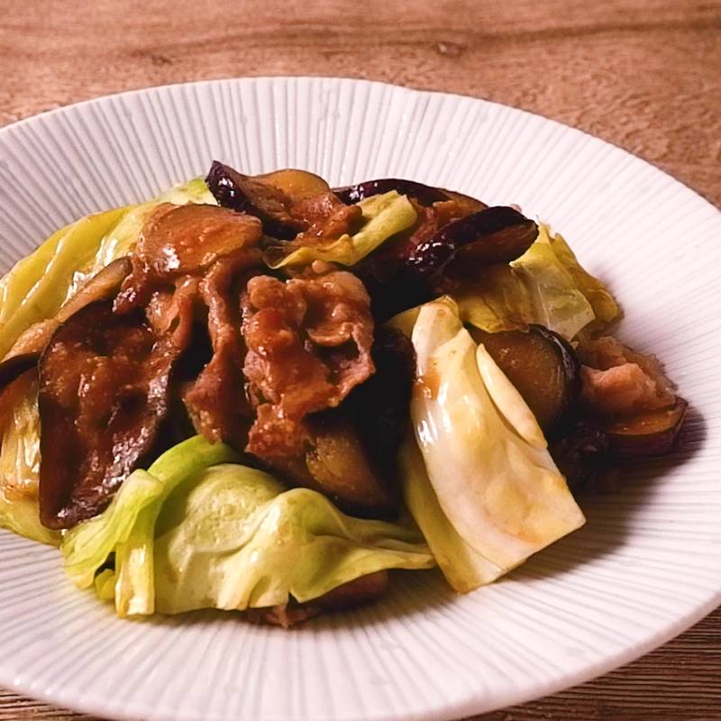 焦がし舞茸と豚肉の簡単レシピおいしい夜ご飯のアイデア
