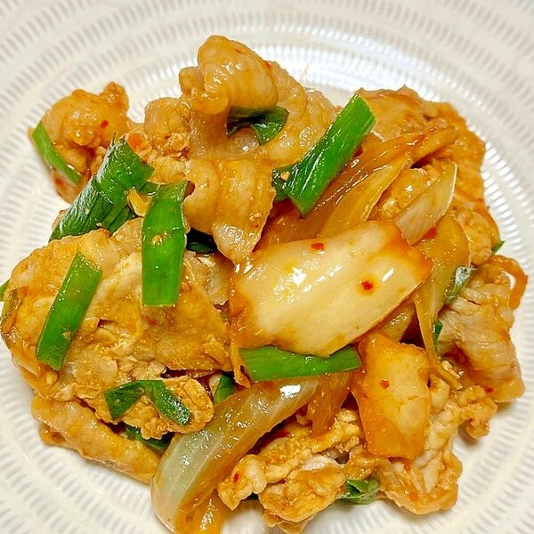 キムラ君がっつり豚キムチ丼 キムチ＆おかずラー油