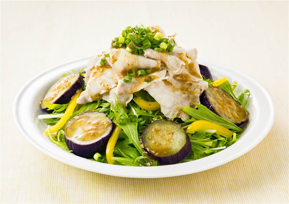 豚しゃぶ麻婆なす