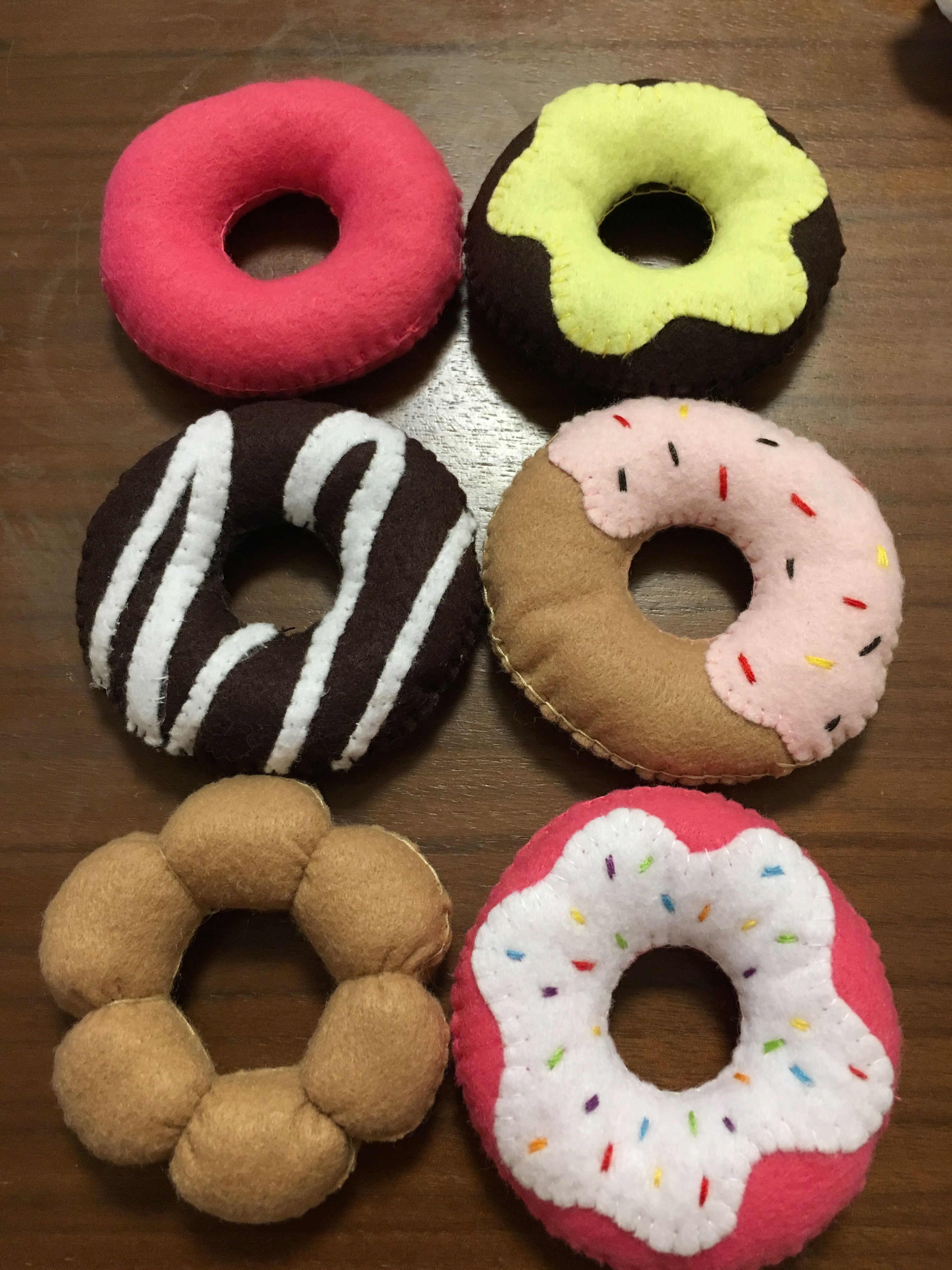 フェルトおままごとドーナツ 作り方TikTok