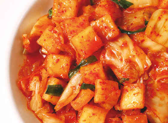 豚バラと大根のミルフィーユキムチ鍋