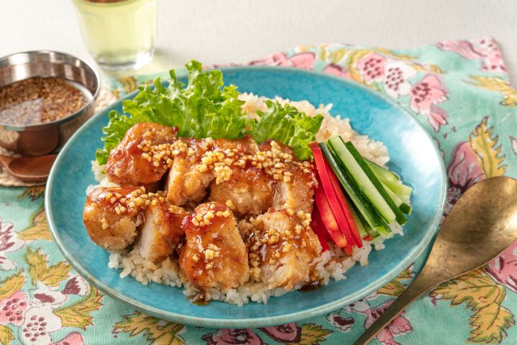 夕飯のおかずワンプレートフライ