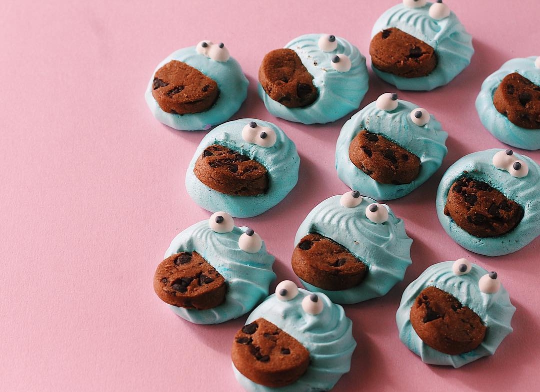 スヌーピーのメレンゲクッキ