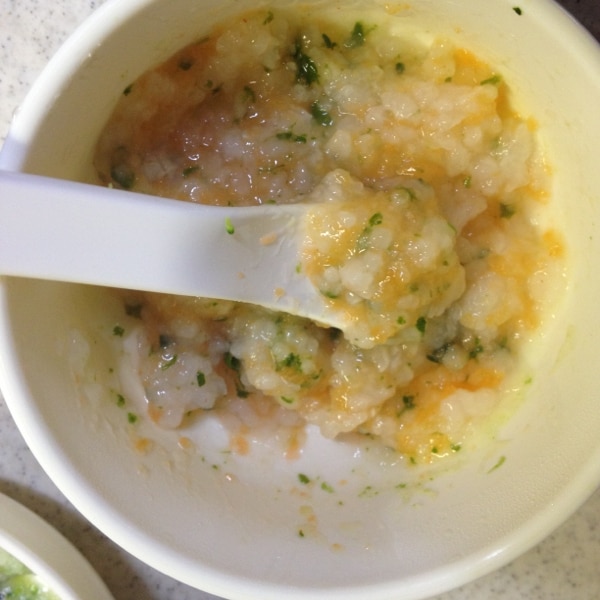 離乳食中期の「おじや」9品。煮るだけ＆チンするだけの時短レシピ生後7～8ヶ月頃・モグモグ期Baby-mo ベビモ