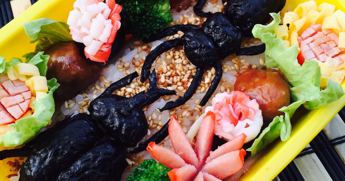 カブトムシのキャラ弁 お弁当