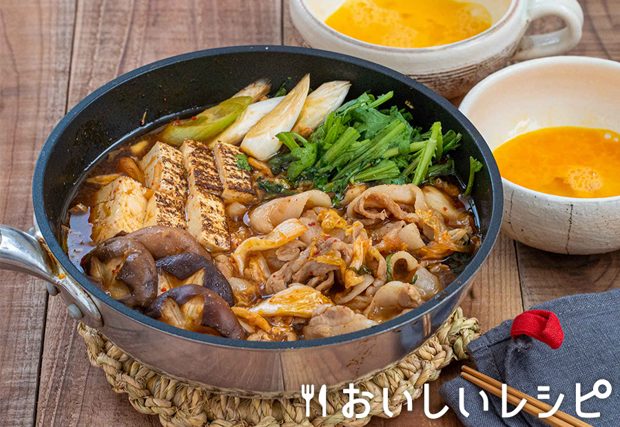 たっぷり野菜の豚キムチ