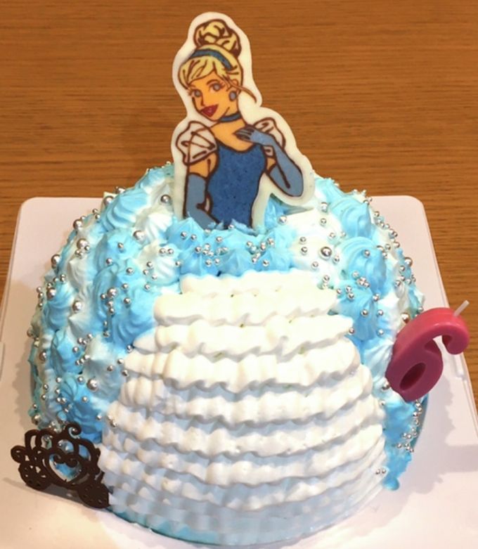 ディズニープリンセスのドールケーキ アリエル