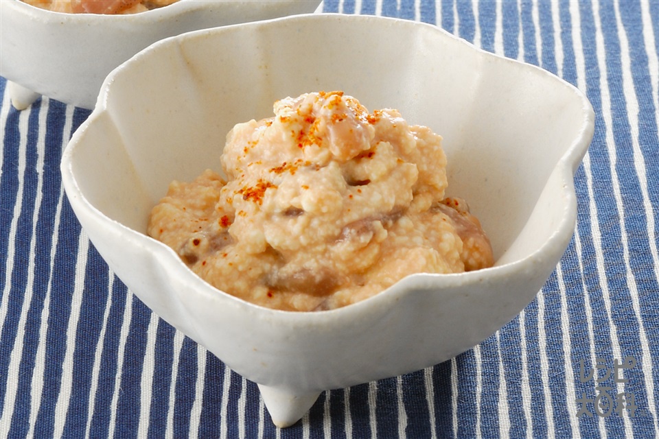 古尾谷りかこさんのいかの塩辛で 豆腐とねぎの小鍋仕立て ちかっちSnapdish スナップディッシュID:O5zmza