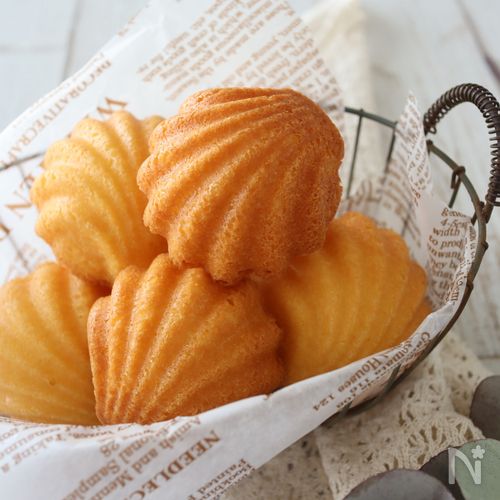 手作りマドレーヌの美味しいレシピ