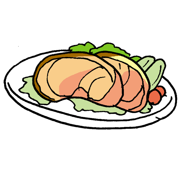 水彩で描いたローストビーフのイラスト イラスト素材7150939- フォトライブラリ