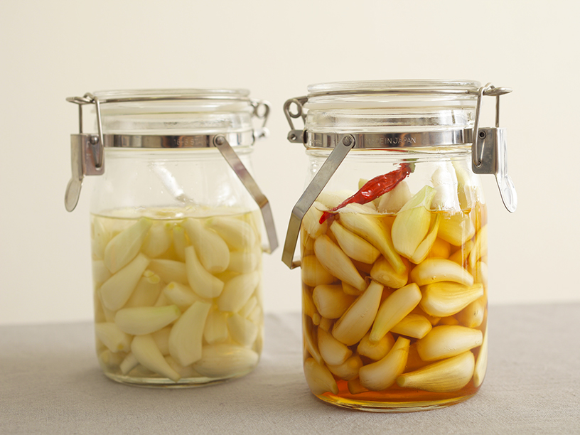 らっきょうで豚のさっぱり焼き