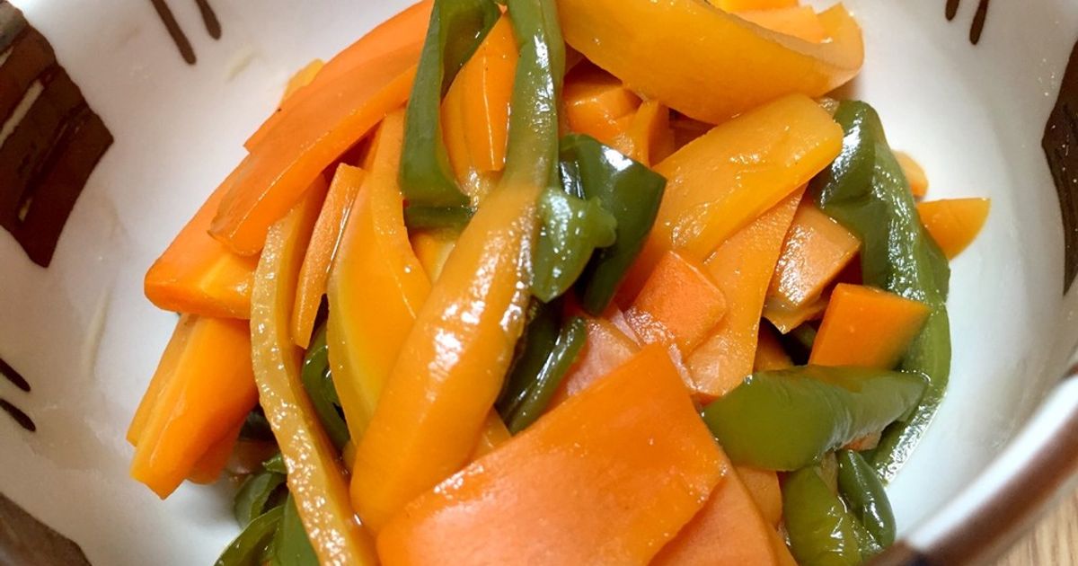 お手軽節約スープ☆『にんじんともやしのコンソメスープ』