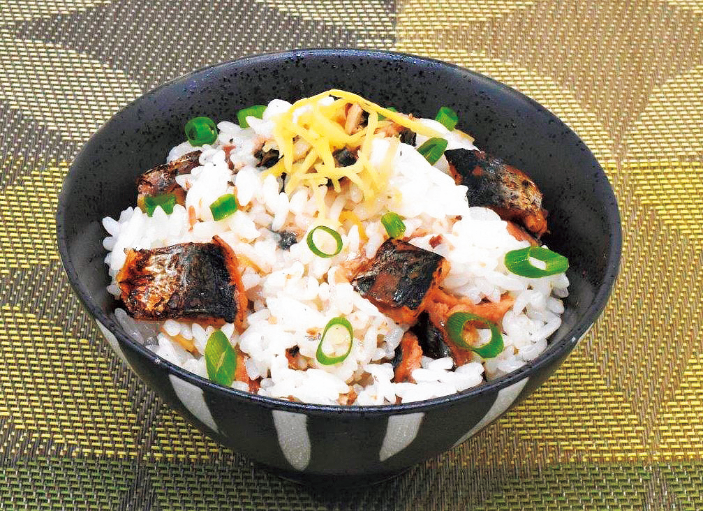 ほっけと生姜の混ぜごはん