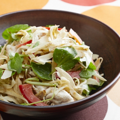 豚しゃぶのおかずサラダ