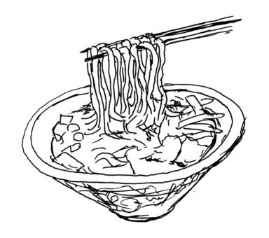ラーメンのイラスト無料のフリー素材 イラストエイト