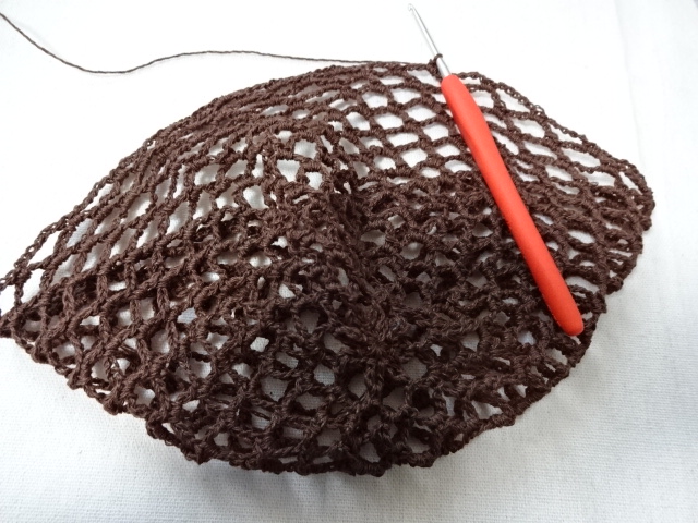 ジャンボかぎ針「アミュレ」で編む ネット編みバッグ<ミニ>手作りレシピクロバー株式会社