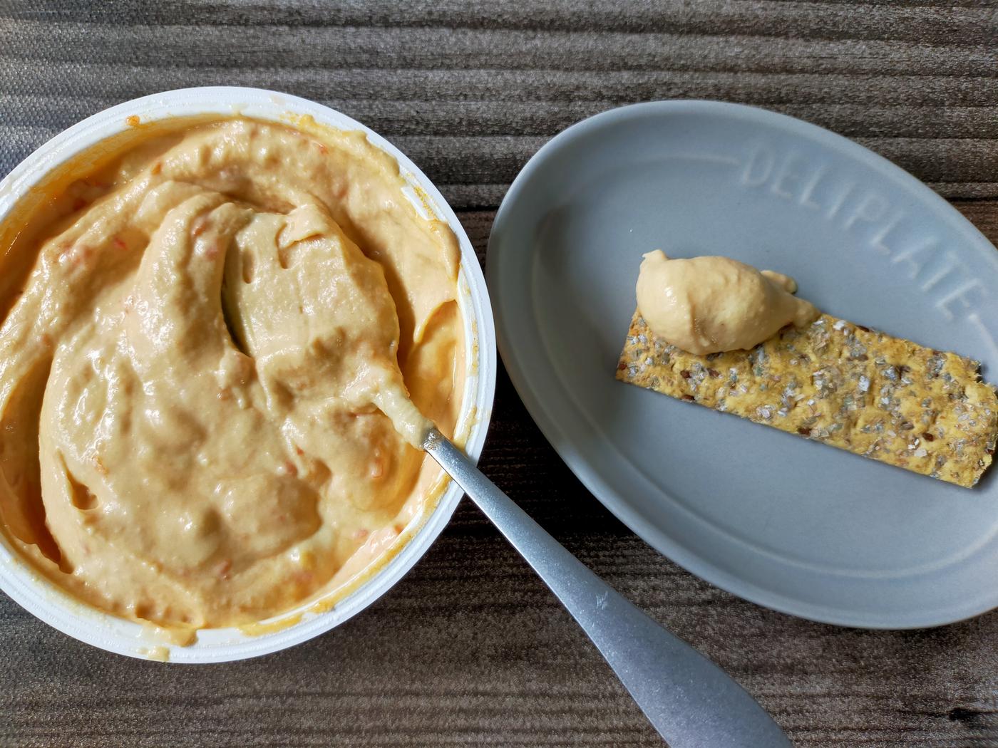 レビュー クラシックフムス ごまとひよこ豆のディップ業務スーパ