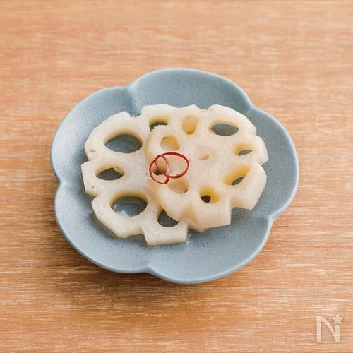 基本のおせち すし酢・電子レンジで簡単 花形れんこん