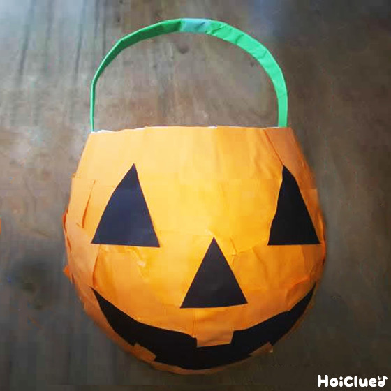 カミキィ かぼちゃ&おばけの箱 バスケット