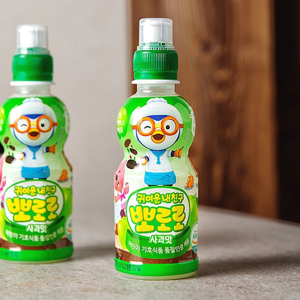 Amazon.co.jp: カンシネ ポロロジュース２３５ｍｌ✖４本セット りんご味、ブルーベリー、いちご味、ミルク味: 食品・飲料・お酒