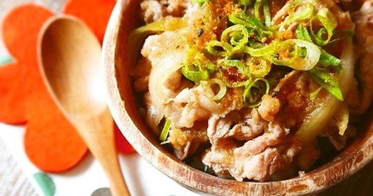 お手軽絶品！豚ロースの甘辛ダレ丼