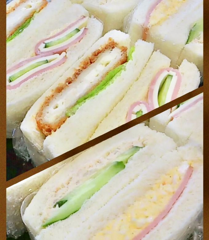 これなら崩れない！サンドイッチの切り方。具沢山でもラップで包むと簡単