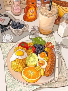 水彩手描きおいしい食べ物イラスト素材 イラストレーションPSD 無料ダウンロード - Pikbest