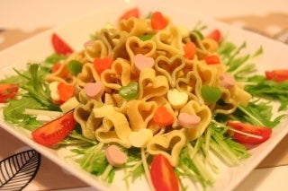 バレンタインごはん☆ハートづくしのバレンタインディナー献立行事食百花