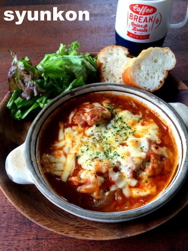 「絶品チキンのトマト煮」レシピ