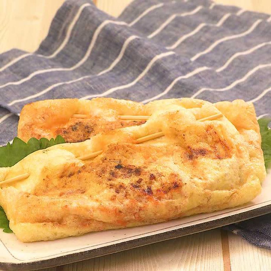 切って混ぜるだけ！キムチクリームチーズのり巻き