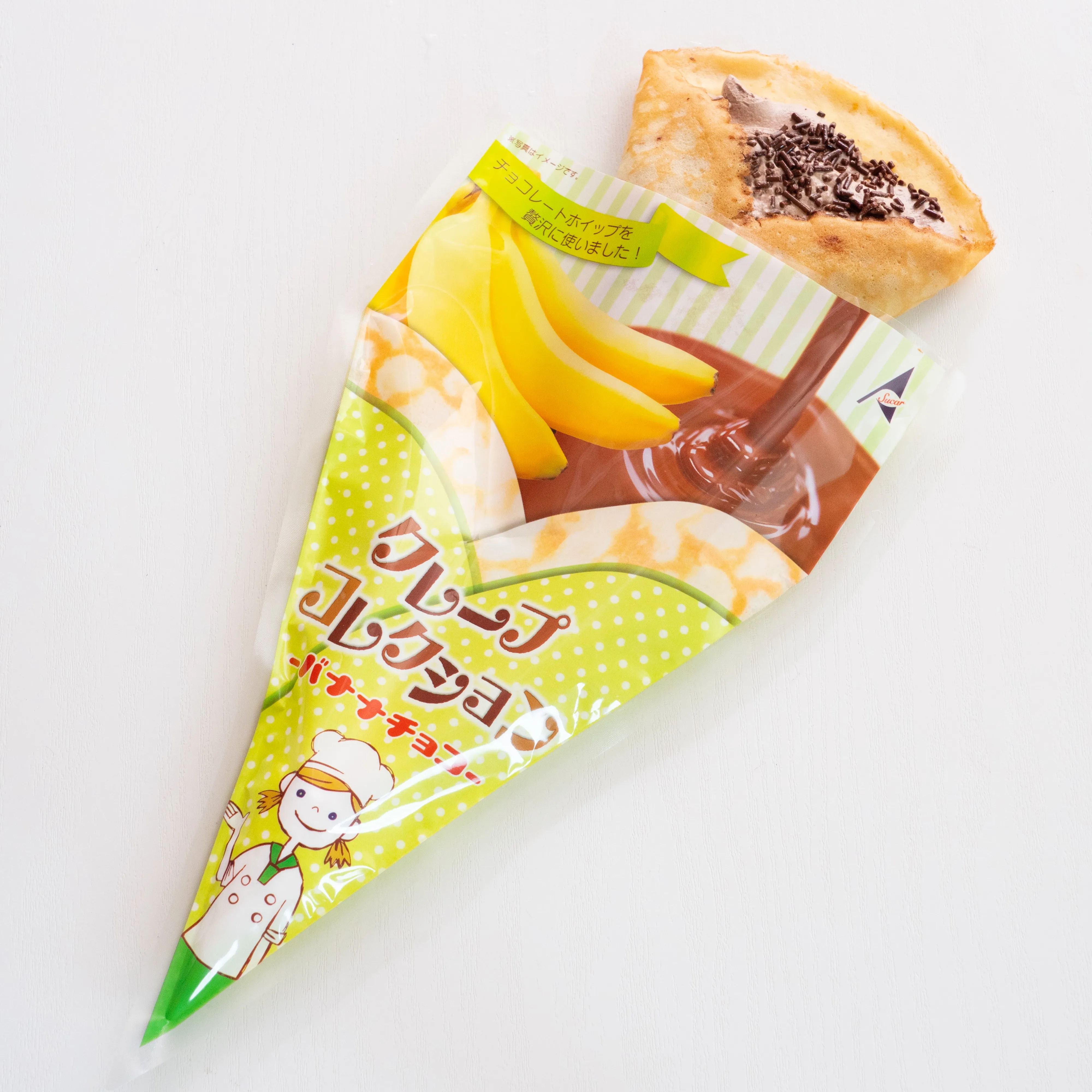 チョコバナナクレープ