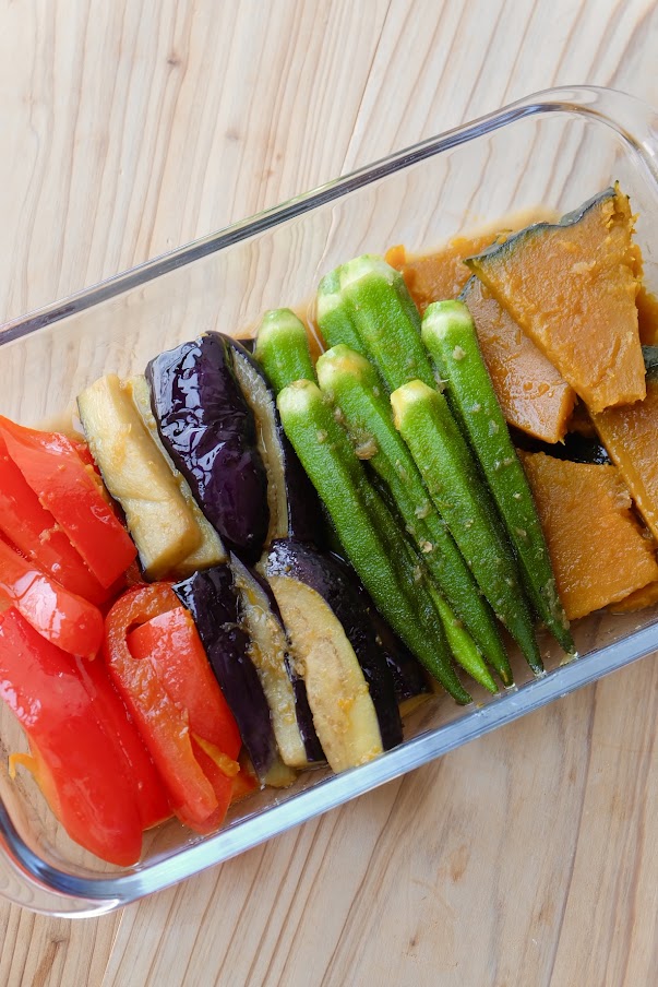 お守りレシピ２. 焼き浸しの方程式小鉢ひろか捨てない料理人