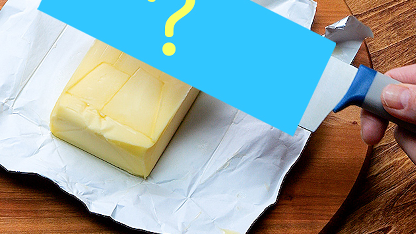 包丁が汚れない バターを簡単に小分けカットする裏技を試してみたマイナビニュース