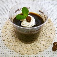 アガーでプルプルコーヒーゼリ