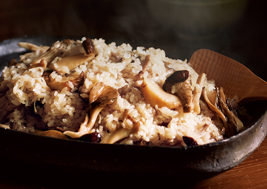 舞茸おこわ 炊飯器の場合もご説明│ 大皿晩菜