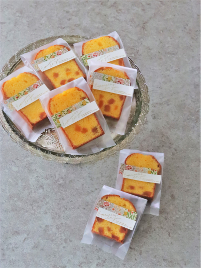 手作りの品をラッピング！ パウンドケーキの素敵な包み方