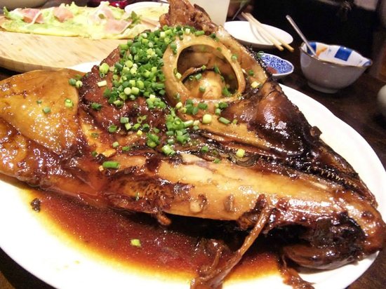 マグロのカマ煮 カマトロの煮付け のレシピ - drk7jp