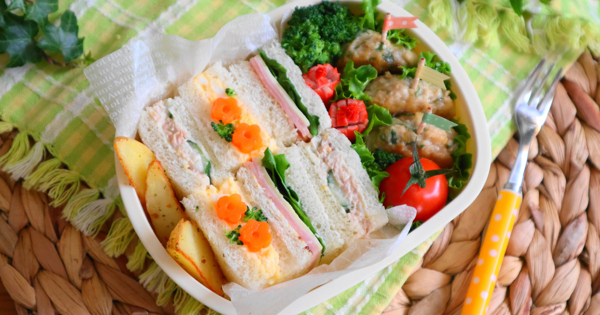 ピクニックに最適♪「サンドイッチの作り方」人気レシピ16選の人気レシピ・作り方デリッシュキッチン