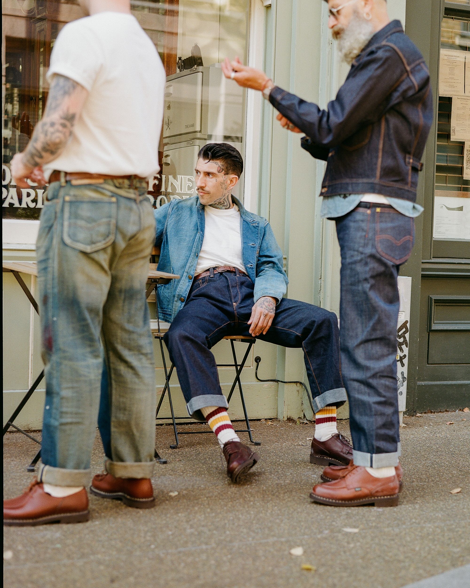 Shooting time🎥🌹✨ ダンディーなイケおじ三銃士！笑🗿☕️ベリッシモ武田修宏エルサムニーオサマ料理研究家サッカー選手日本代表サッカー日本代表イタリア代表エジプト代表芸能人有名人ダンディーファッションdandyfashionfashionstyle