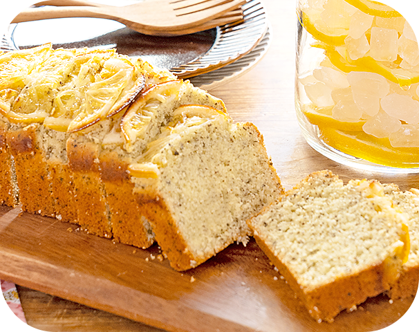 さわやかハニーレモンパウンドケーキ