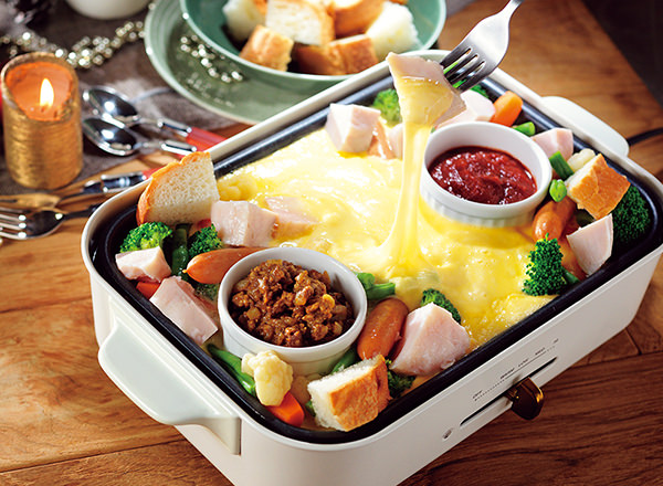 チーズフォンデュ風マヨディップ