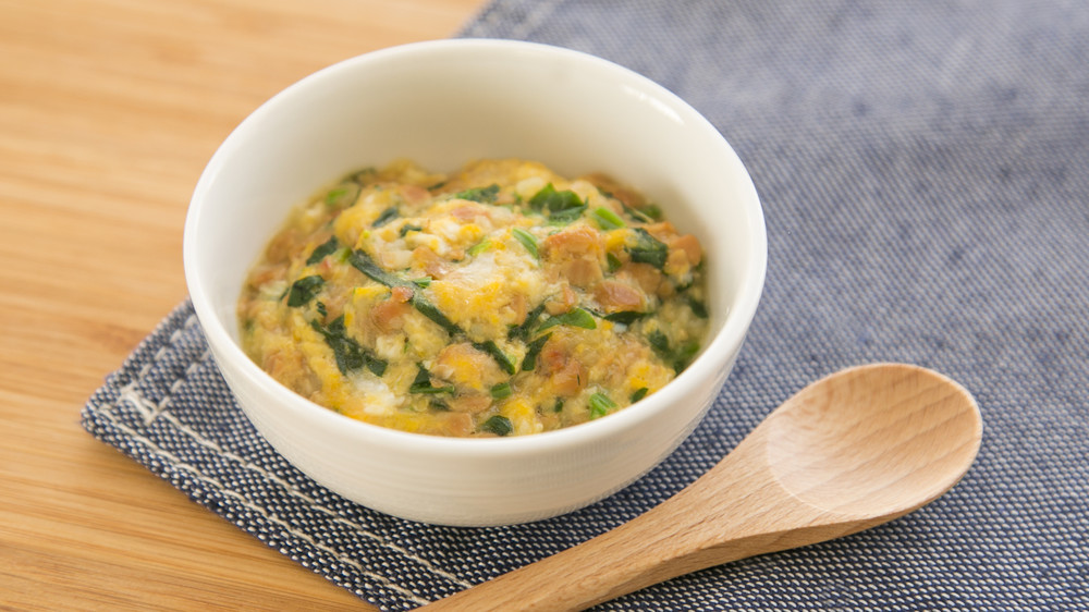 離乳食のアレンジレシピ＞だいこんの鯛おじや＋しらす・かつお節坂ノ途中100年先もつづく、農業を