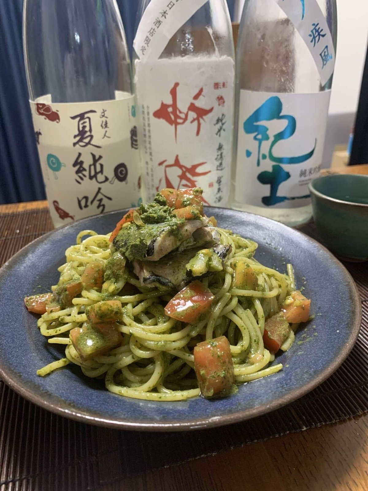 パセリと大葉のジェノベーゼパスタ。と 献立。と 今週のお買いもの。よめ膳＠YOMEカフェ