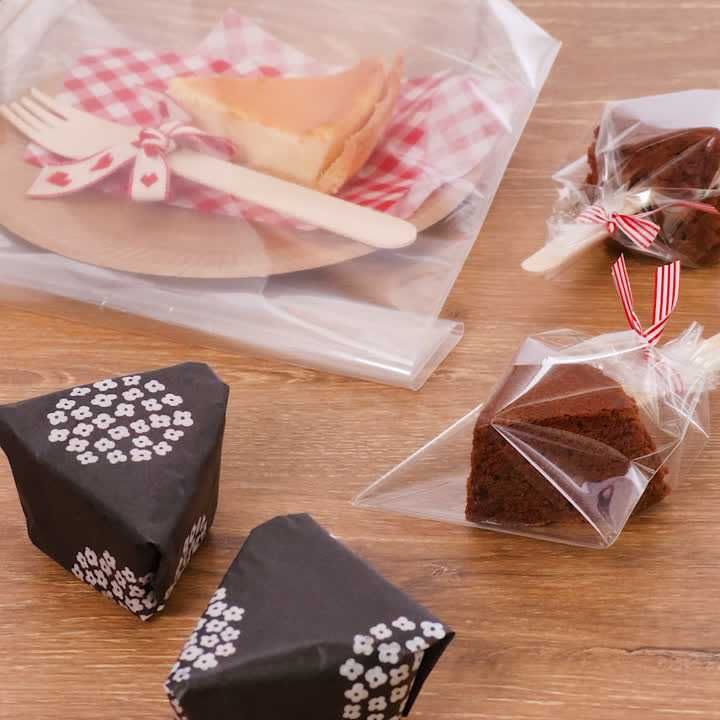 チーズケーキのおしゃれなラッピング 三角カット・ホール・マフィン型お菓子・パン材料・ラッピングの通販 cotta＊コッタ
