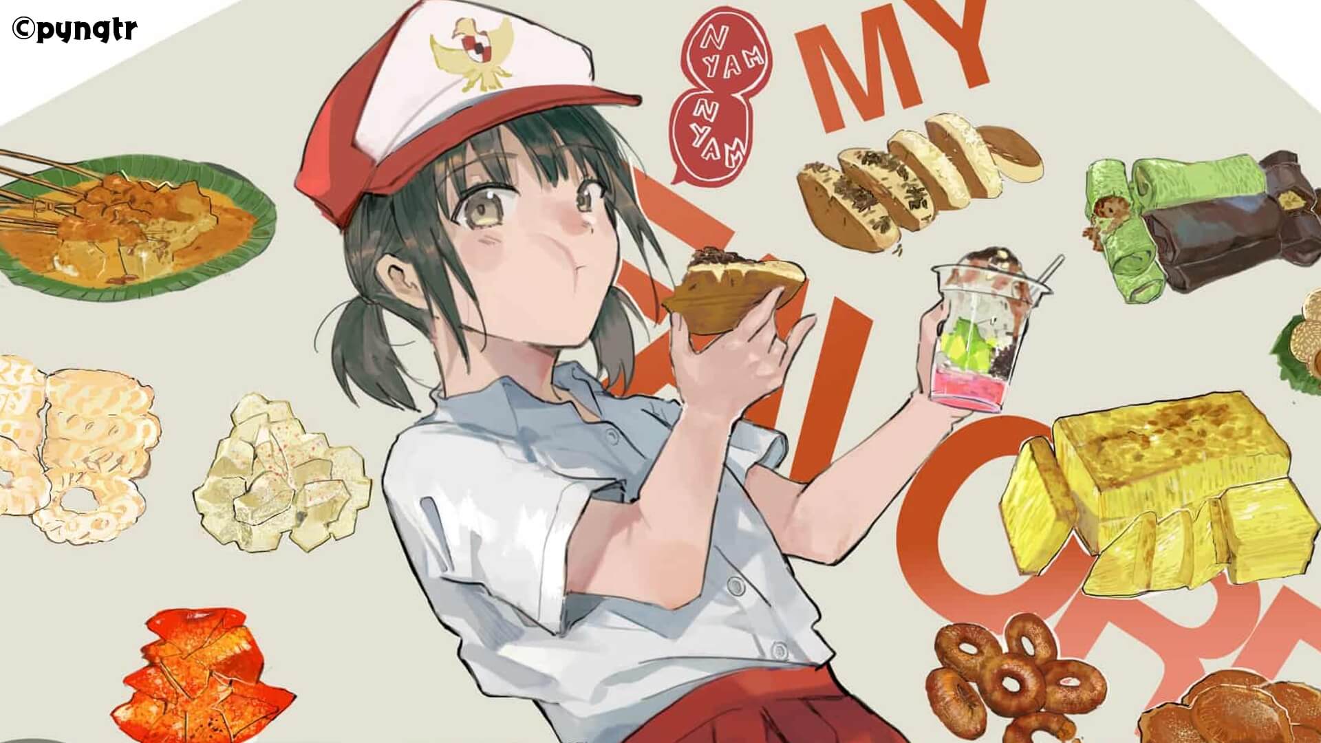 ご飯食べる イラスト 簡単431 無料写真