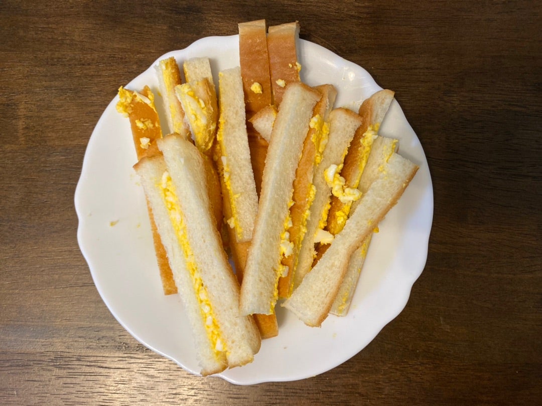 １歳の朝食♪卵サンド レシピ・作り方 by zizi0526 - 楽天レシピ